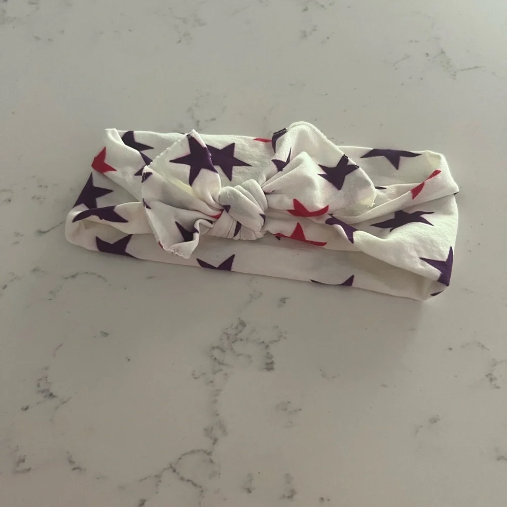 Baby Bling Red White & Blue Headband retired
